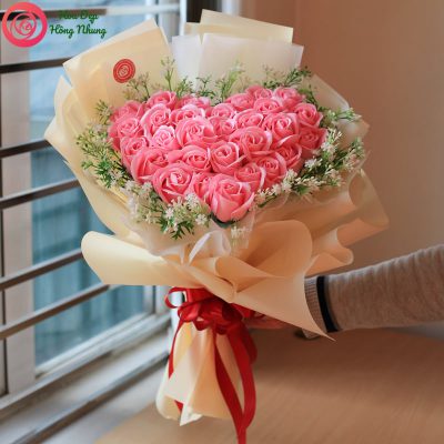 bó hoa sáp take my hand- các mẫu hoa sáp đẹp