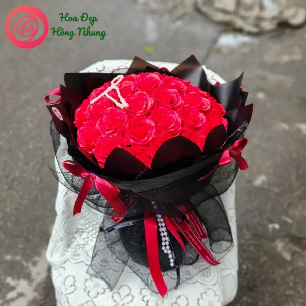 bó hoa sáp cao cấp