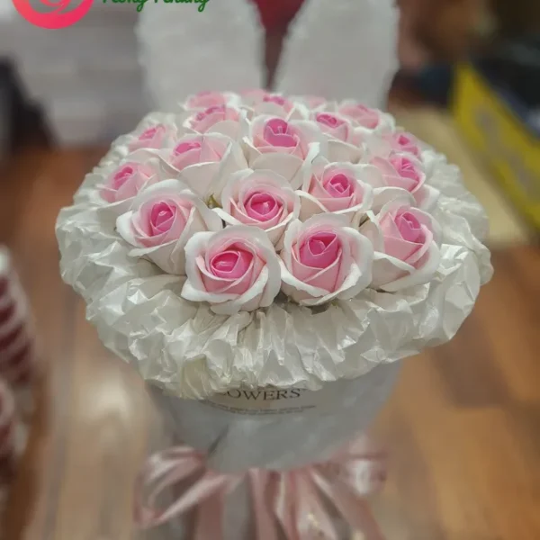 bó hoa sáp tai thỏ