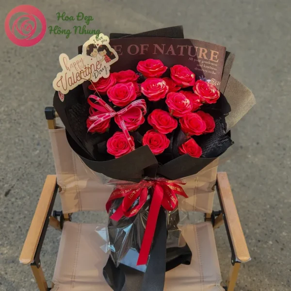 bó hoa sáp hiện đại