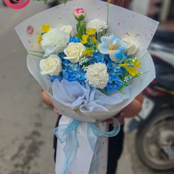 bó hoa sáp